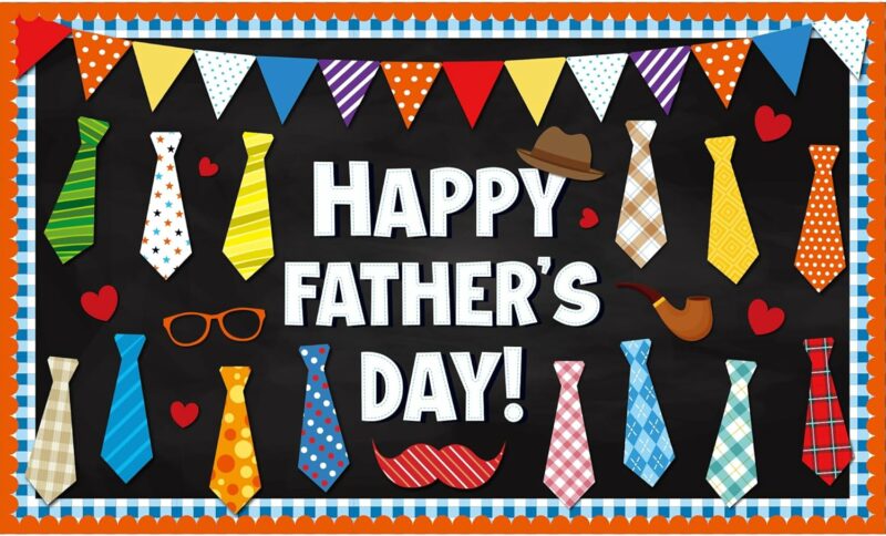 Okul Öncesi Babalar Günü Pano Örnekleri 7