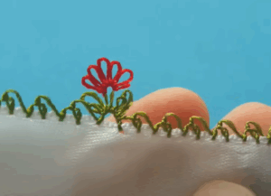 Yapımı Çok Kolay Çok Güzel İğne Oyası Modeli