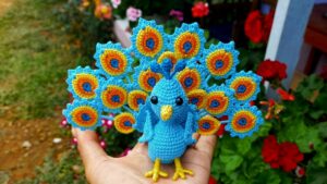 Amigurumi Tavus Kuşu Yapımı 1