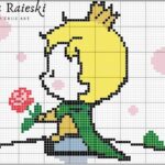 Küçük Prens Kanaviçe Etamin Şablonları 9