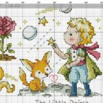 Küçük Prens Kanaviçe Etamin Şablonları 61