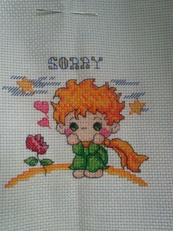 Küçük Prens Kanaviçe Etamin Şablonları 76