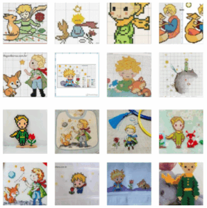 Küçük Prens Kanaviçe Etamin Şablonları