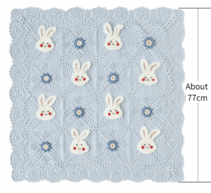 Tavşan Patchwork Battaniye Yapılışı 1