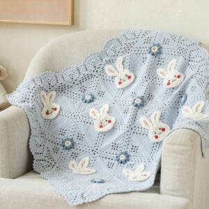 Tavşan Patchwork Battaniye Yapılışı 4