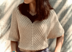 Yarasa Kol Örgü Bluz Yapılışı 1