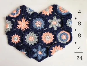 Afrika Menekşesi Kalp Yastık Yapılışı 12