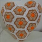 Afrika Menekşesi Kalp Yastık Yapılışı