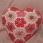 Afrika Menekşesi Kalp Yastık Yapılışı 18