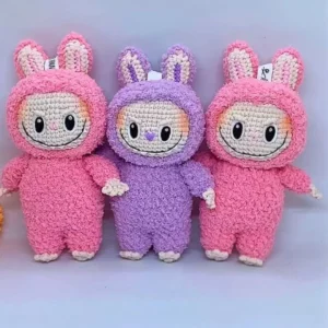 Amigurumi Labubu Nasıl Örülür? 1