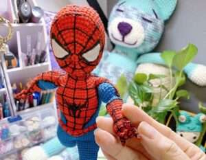 Amigurumi Örümcek Adam Yapılışı 1