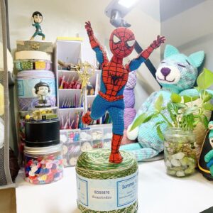 Amigurumi Örümcek Adam Yapılışı 4
