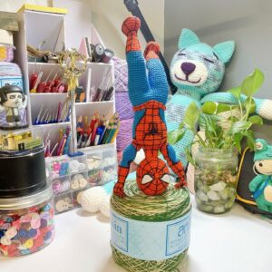 Amigurumi Örümcek Adam Yapılışı 5