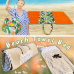 Havluya Dönüşen Çanta Nasıl Dikilir? 2