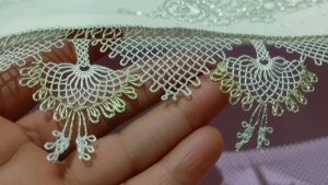 İğne Oyası Zarif Havlu Kenarı Yapılışı