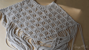 Kendin Yap Makrome Plaj Çantası 1