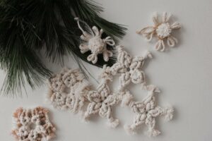 Makrome Kar Tanesi Nasıl Yapılır? 2