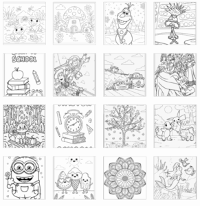 5-6 Yaş Boyama Sayfaları