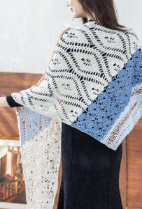 Asimetrik Örgü Şal Yapılışı 1