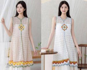 Dantel Örgü Yelek Yapılışı