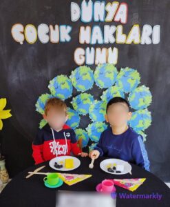 Dünya Çocuk Hakları Günü Okul Öncesi Sanat Etkinlikleri - Resim 22