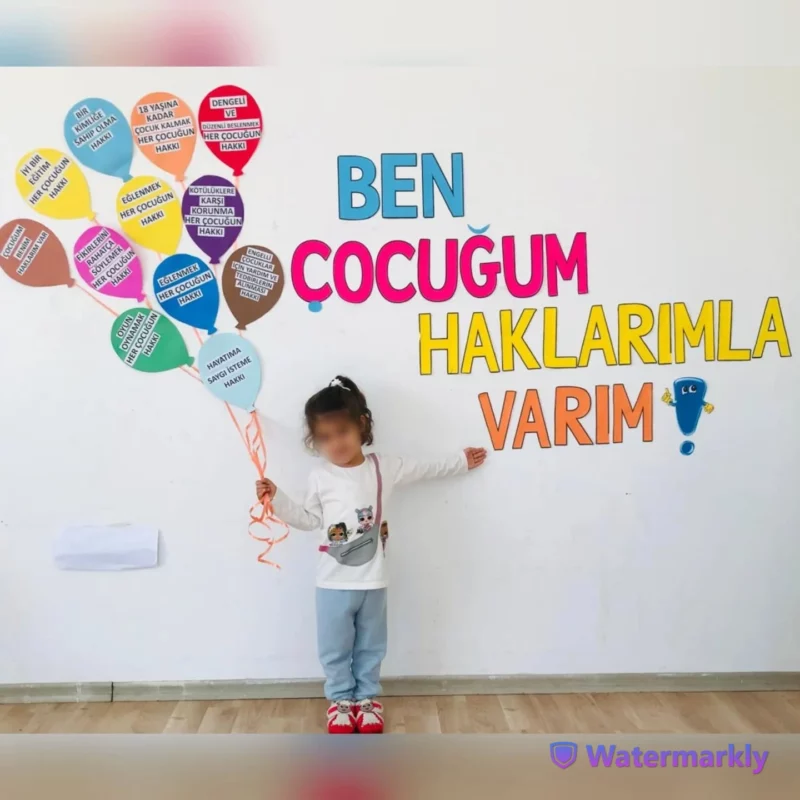 Dünya Çocuk Hakları Günü Okul Öncesi Sanat Etkinlikleri 29