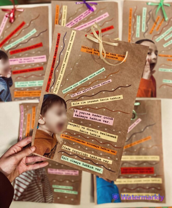 Dünya Çocuk Hakları Günü Okul Öncesi Sanat Etkinlikleri 35