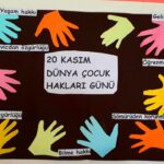 Dünya Çocuk Hakları Günü Okul Öncesi Sanat Etkinlikleri 54