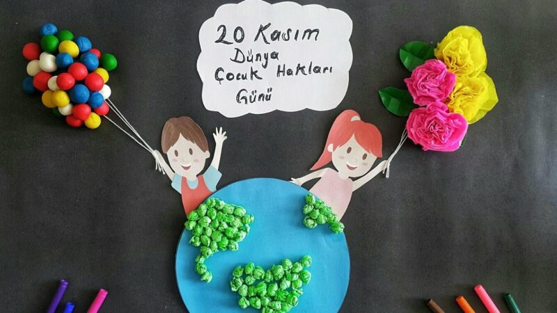 Dünya Çocuk Hakları Günü Okul Öncesi Sanat Etkinlikleri