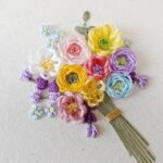 El Nakışı Çiçek Buketi Nasıl Yapılır?