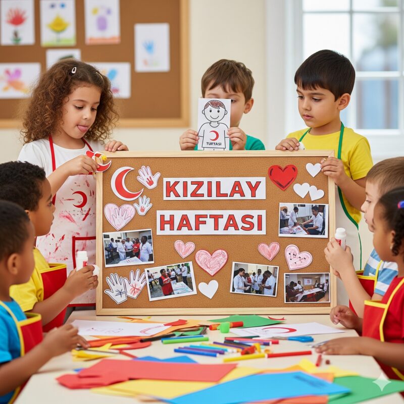 Kızılay Haftası Pano Çalışmaları 107