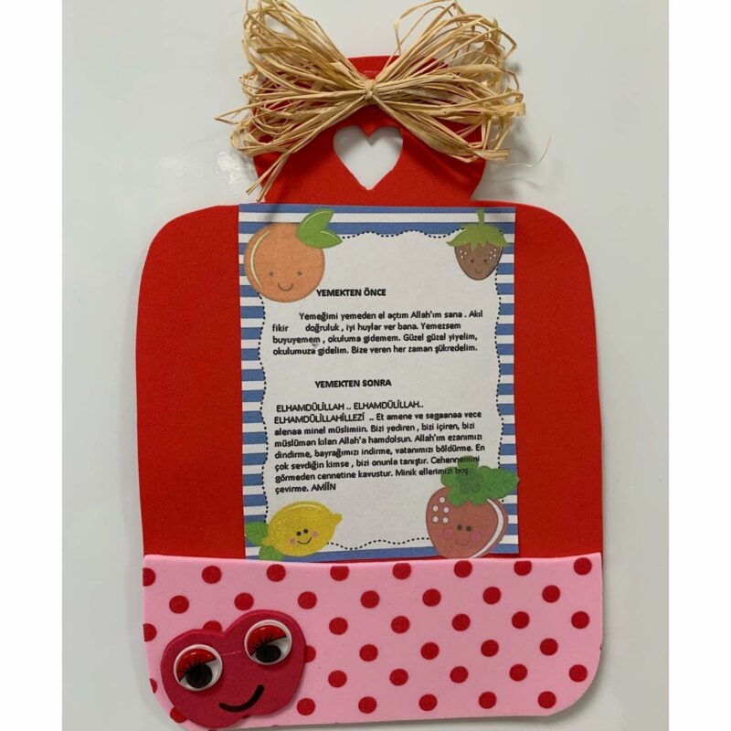 Okul Öncesi Yemek Duası 9