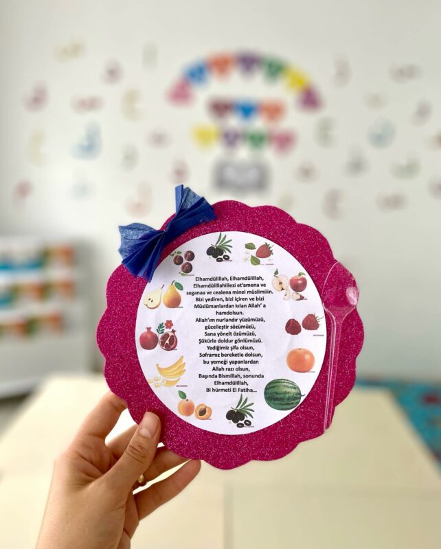 Okul Öncesi Yemek Duası 24