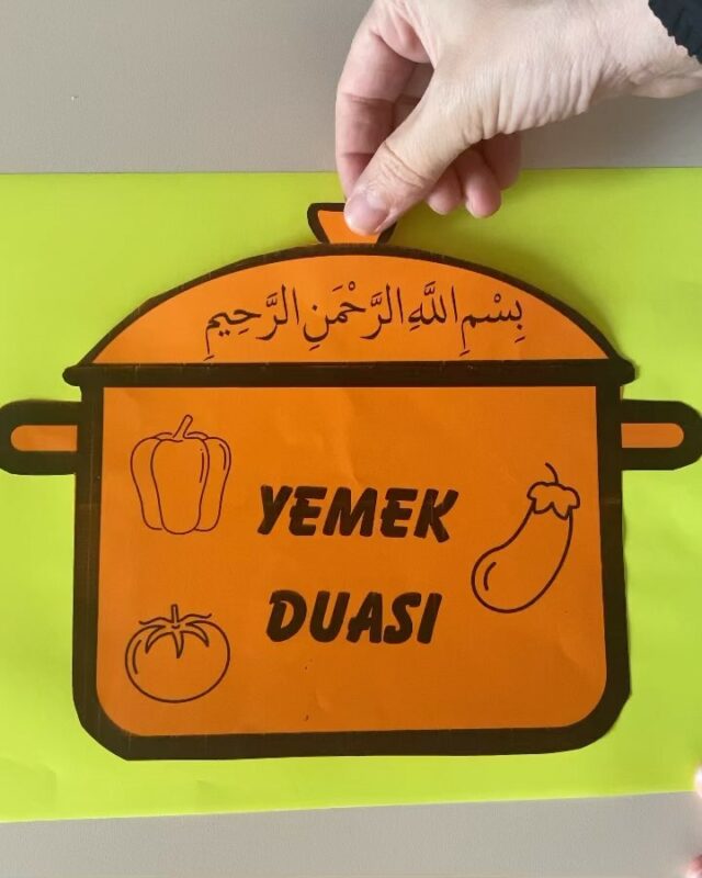 Okul Öncesi Yemek Duası 25