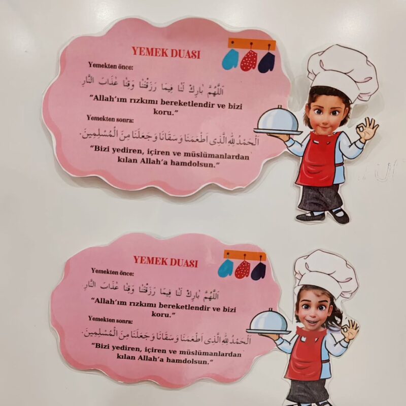 Okul Öncesi Yemek Duası 30