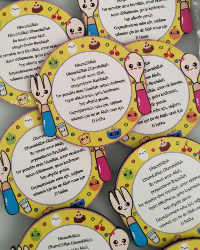 Okul Öncesi Yemek Duası 35