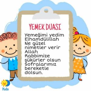 Okul Öncesi Yemek Duası 41
