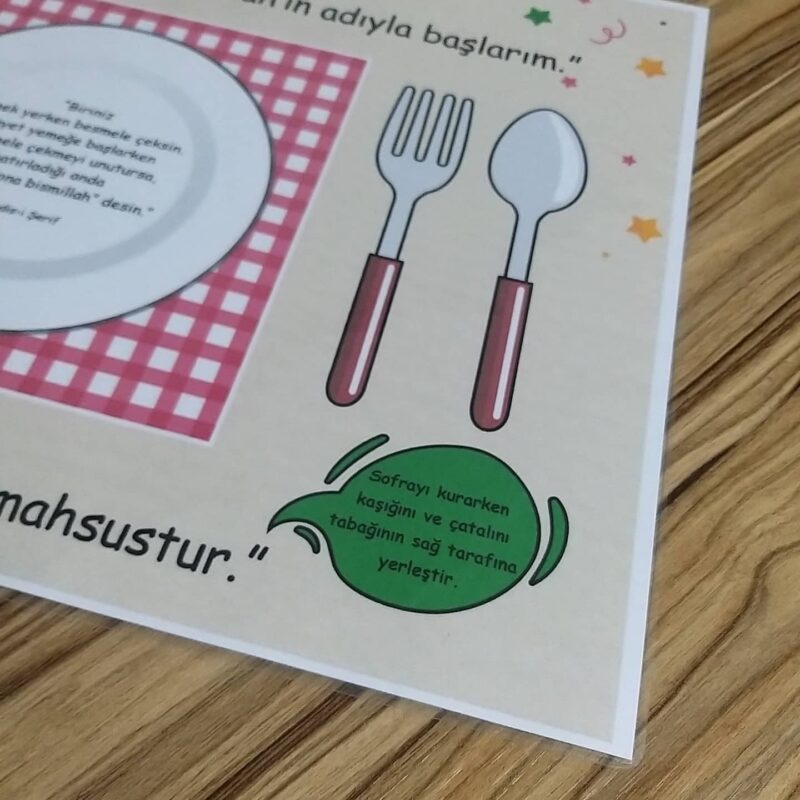 Okul Öncesi Yemek Duası 4