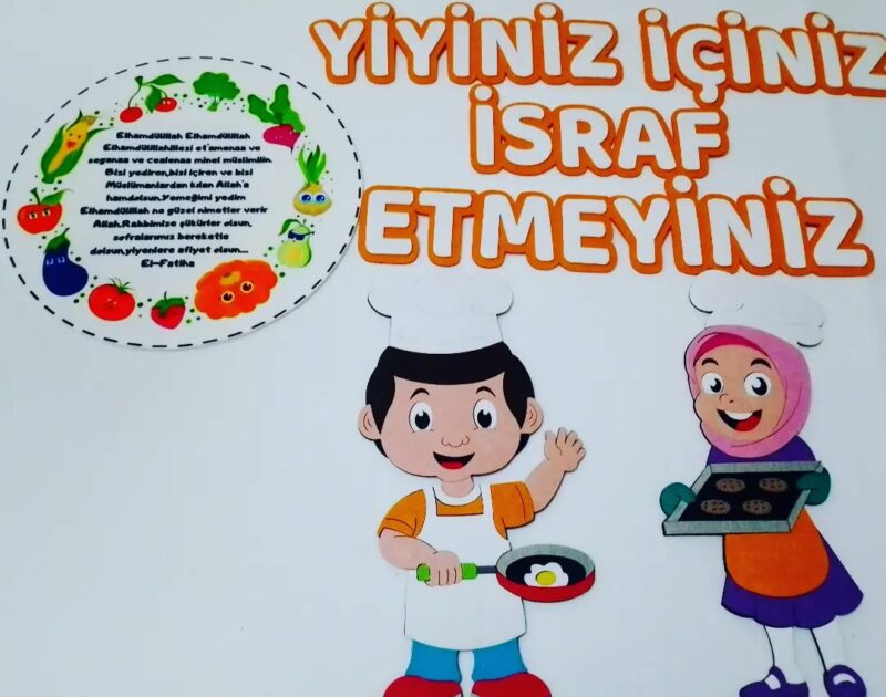 Okul Öncesi Yemek Duası 49