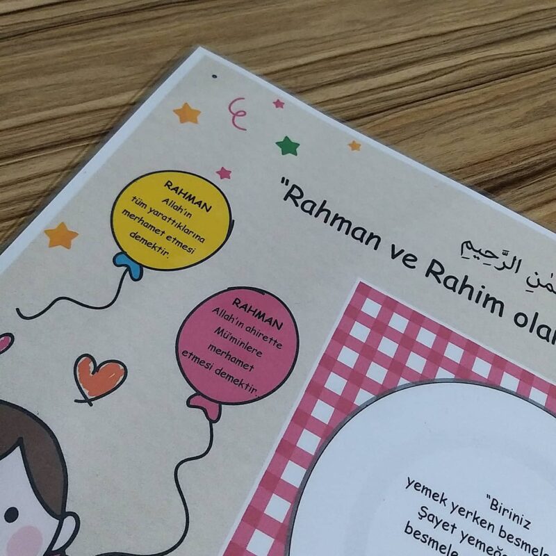 Okul Öncesi Yemek Duası 8