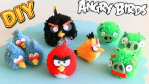 Ponpondan Angry Birds Nasıl Yapılır?