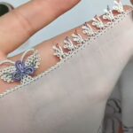 Zarif İğne Oyası Modeli Yapılışı 1