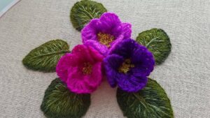 3D El Nakışı Çiçek Nasıl Yapılır?