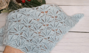 Alize İple Deniz Kabuğu Şal Yapılışı