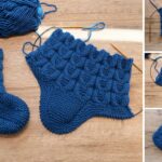 Bebek Patik Modeli Örgü 1