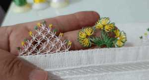 İğne Oyası Havlu Modeli Yeni 2