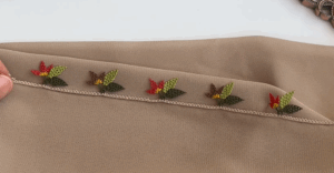 İğne Oyası Tülbent Kenarı Çeyizlik