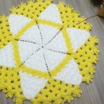 İki Renkli Yuvarlak Lif Anlatımlı