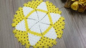 İki Renkli Yuvarlak Lif Anlatımlı