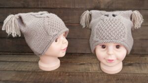 Örgü Baykuş Şapka